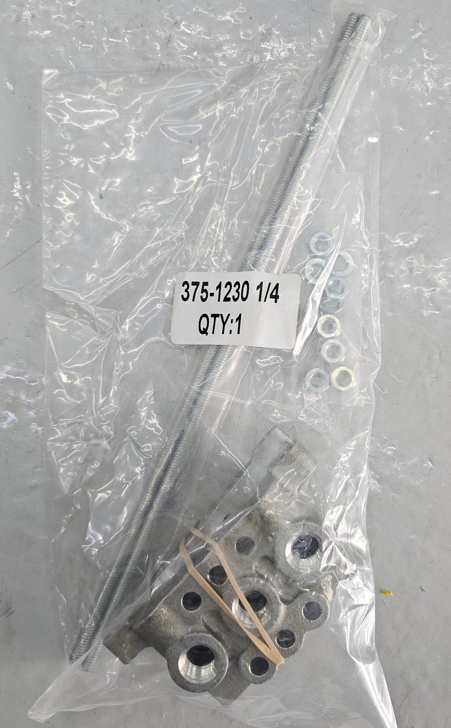 End plate 375 - 1230 -1/4"