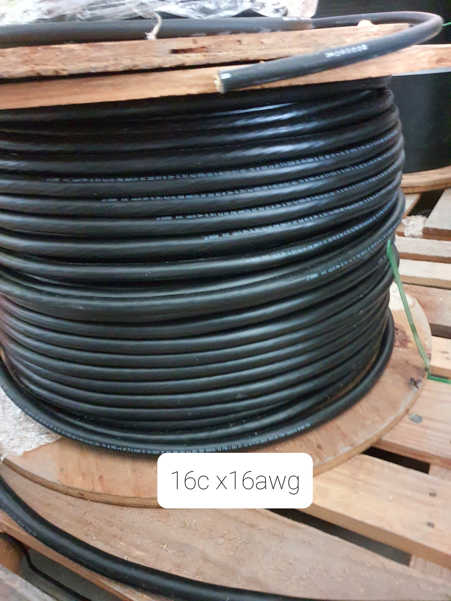 Cable unarmored, 16C x 16awg Shielded type DAC1048