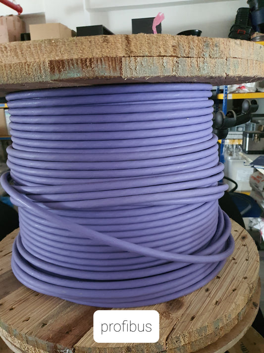 Cable, Profibus  1P x 0.35mm2, TCWB, SHF 2 Mud Resistance, Purple