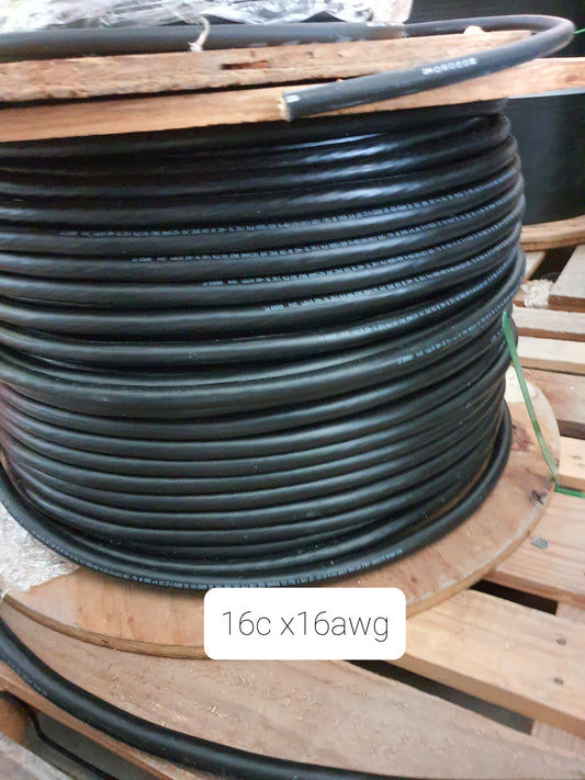 Cable unarmored, 16C x 16awg Shielded type DAC1048